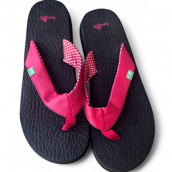 Sanuk donna red and red - Picture 1 of 5